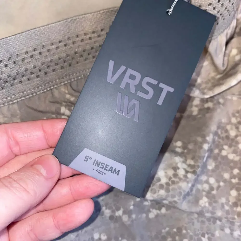VRST‎ Enthusiast Run Shorts And Brief Size XXL Stone Quarry 5